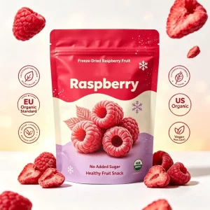 Freeze Dried Fruit Freeze Dried Raspberry No Additives Dried Fruit FD Raspberry Fruit