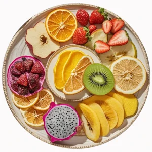 Freeze Dried Fruit from China Supplier Natural Mango Lemon Orange Slices Air Dried Process Bulk Packaging