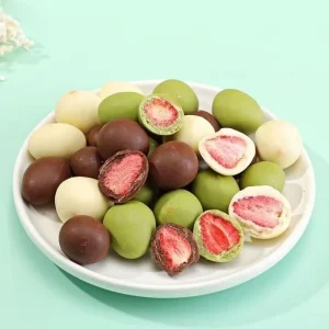 Freeze Dried Fruits Chocolate 4 Different Flavor Chocolate Covered Whole Freeze Dried Strawberry Fd Strawberry