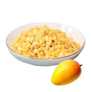 Freeze Dried Fruits FD Mango Slices Cubes Natural Water Oil Powder Form Featuring and Strawberry Pineapple Peach