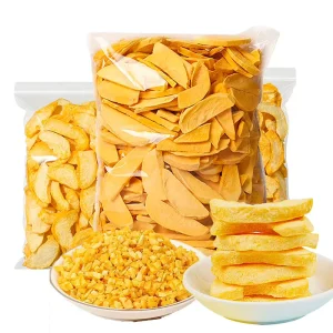 Freeze Dried Fruits Freeze Dried Mango Dried Mango Slices HALAL Fruit Vegetable Snacks Freeze Dried Fruit Bulk