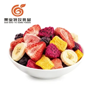 Freeze Dried Fruits Mixed Bulk Packages Manufacturer Supports Customized Packaging Stylish Ready Eat 18 Month Shelf