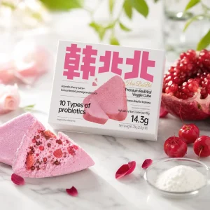 Freeze Dried Fruits and Vegetables Vegan Meal Replacement Healthy Food Dietary Nutrition Plant Based Fruit Vegetable Cube