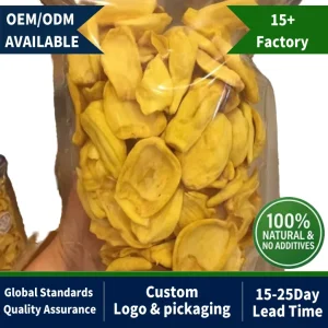 Freeze Dried Ingredients for Bakery Pure Natural FD Fruit for Baby Food BRC Audited Bulk Supplier Jackfruit Fruit Dried Fruit
