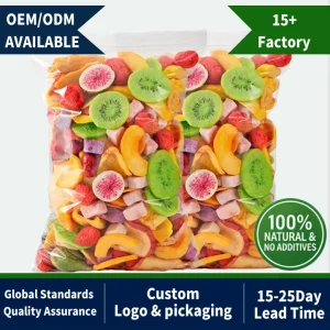Freeze Dried Ingredients for Bakery Pure Natural FD Fruit for Baby Food BRC Audited Bulk Supplier Vegetable Crisps Dried Fruit