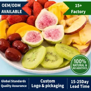 Freeze Dried Ingredients for Bakery Pure Natural FD Fruit for Baby Food Dried Vegetables Dried Fruits