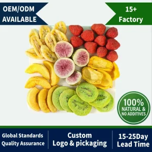 Freeze Dried Ingredients for Bakery Pure Natural FD Fruit for Baby Food FD Mixed Vegetable & Fruit Crisps Dried Fruit