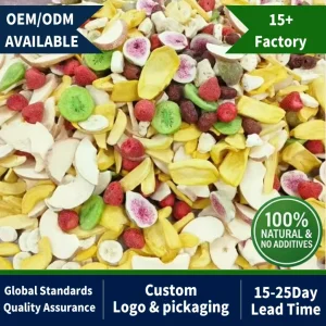 Freeze Dried Ingredients for Bakery Pure Natural FD Fruit for Baby Food Freeze Dried Mixed Fruits Dried Fruit Dried Vegetables