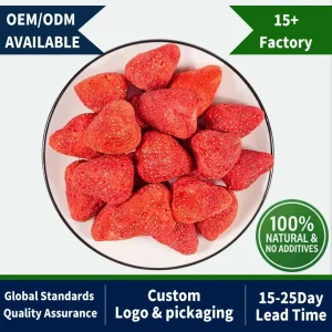 Freeze Dried Ingredients for Bakery Pure Natural FD Fruit for Baby Food Sweet Sour Taste Natural Dryfruits Dried Vegetables