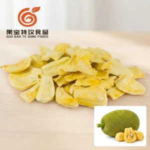 Freeze Dried Jackfruit Crisps Natural Crunchy Fruit Chips No Added Sugar Vegan Healthy Snack OEM ODM Available