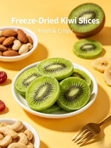 Freeze Dried Kiwifruit Vacuum Pack Sweet High Quality Snacks Dried Fruit