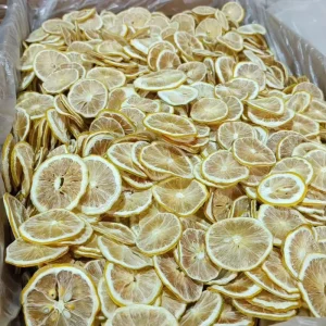 Freeze Dried Lemon Slices 100% Natural Zero Additive Halal Certified Retaining Fresh Citrus Aroma for Tea Cocktails