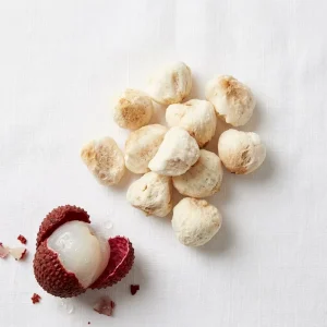 Freeze Dried Litchi Whole Fruit Crispy Snack No Sugar Preservatives Factory Direct Supply