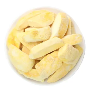 Freeze Dried Mango Pieces Healthy Crispy Mangos Fruit Chunks for Ingredient Bakery Snacks