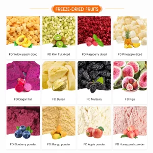 Freeze Dried Mix Fruits Sweet Crispy Nutritious Delicious Healthy Snacks with No Additives