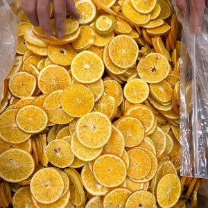 Freeze Dried Orange Slices 0 Sugar Natural Fruits Bulk Pack With Peel Iced Brew Fruit Tea Ingredient
