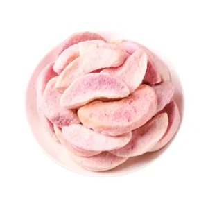Freeze Dried Peaches Sweet Fruit Snack Bag Nutritious Dried Mix Fruit Chips