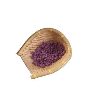 Freeze Dried Purple Sweet Potato Cubes Nutritious Ingredient From China