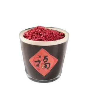Freeze Dried Raspberry Cubes Natural Tart Fruit Ingredient Bulk Supply for Snack & Bakery