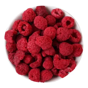 Freeze Dried Raspberry Dragon Fruit Bulk Preserved Cube Snack Sweet Taste Slice Powder Patterns FD Drying