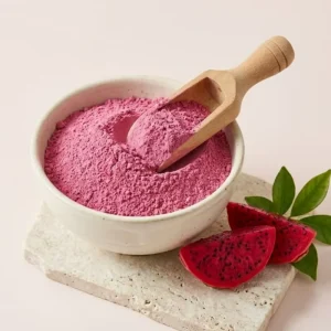 Freeze Dried Red Pitaya Powder 100% Natural Pink Dragon Fruit Powder Bulk for Smoothie Bowl & Beverage