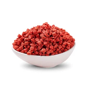 Freeze Dried Strawberry Grains Sliced Baking Cake Decoration Substitute Fruit Tea Snowflake Crisp Ingredients 100g bag China