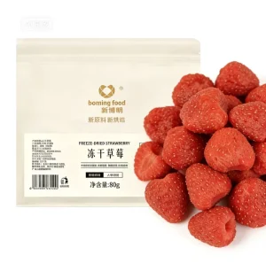 Freeze Dried Strawberry Sweet Dried Fruit Snacks Crunchy Premium Dried Fruit Snacks 80g Ready to Eat Healthy Snack