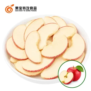 Freeze Dried Sweet Apple Slices Dices Powder Water Preservation Bulk Vacuum Pack OEM for Cereal Bakery Snacks