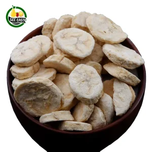Freeze Dried Sweet Banana Chips Sliced Dried Fruit Snack Preserved in Bulk Vacuum Pack Direct From China Supplier