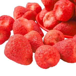 Freeze Dried Whole Strawberries Natural Sweet Diced Chinese Dry Fruit