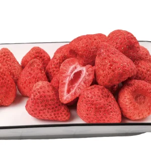Freeze Dried Whole Strawberry Sweet Snack Customized Packing Direct Producer Crispy Strawberry Dried Fruit Dehydrated Fruit