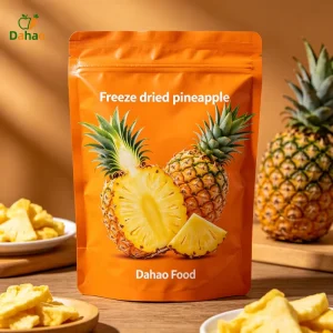 Freeze Dry Pineapple for Baking Dessert Dried Sweet Fruit Products Ingredient Supplier Sugar Free Dry Fruit Healthy Snacks