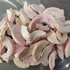 Freeze-dried Honey Peach Slices Good Quality Healthy Casual Snacks Crispy FD Honey Peach Fruit