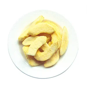 Freeze dried Yellow Peach China Crispy Green Foods Freeze Dried Peach Chips FD Dried Fruits Snack Sweet Peach Slice
