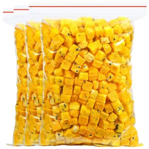 Freeze drying Passion Fruit Pulp Dried Frozen Passion Fruit Chunks for Tea