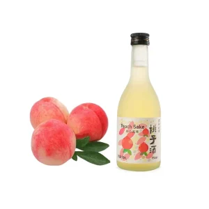 Fresh Chinese Fruit Wine Beverages Fruity Sweet Bottle Packaging Peach Wine