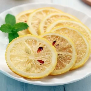 Fresh Freeze Dried Lemon Powder Good Quality Freeze Dried Lemon Slices Instant Fruit Tea