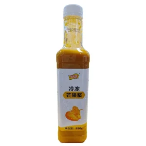 Fresh mango Puree Suitable for Families of the Elderly and Children Has a Soft and Smooth Taste