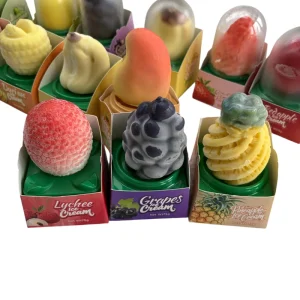 Frozen 3D Fruit Shape Ice Cream Private Label Factory Export Supplier Watermelon Flavor Milk Box Halal Support Custom