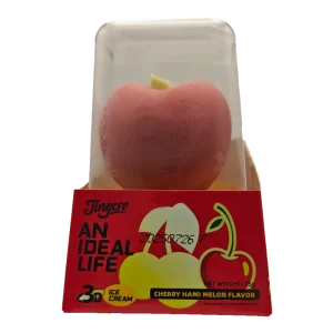 Frozen Cherry Ice Cream Low Fat 75g 12 Count Packaged in Snack Bag Fruit Treat 12 Month Shelf Life