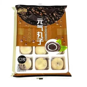 Frozen Mixed Fruit Mochi 180g Bag Glutinous Rice Cake Chinese Traditional Snack