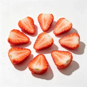Frozen Strawberry Slices IQF Red Berry Pieces for Jam Production and Industrial Food Processing Strawberry