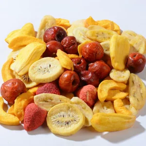 Fruit Crisps of 6 Kinds of Fruits Freeze Dried Fruit Vacuum Fried dried Fruit Chips ODM OEM Flavor Private Label