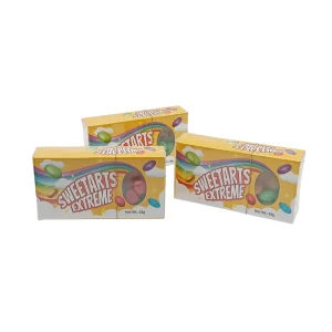 Fruit Flavor Crispy Rainbow Sweet Chewy Candy Colorful Jelly Bean Soft Candy