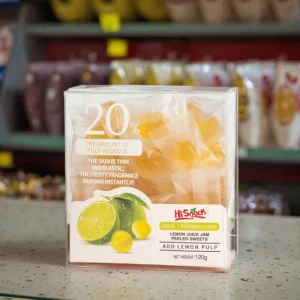 Fruit Flavor Gummy Candy 65% Juice Content Peeled Jelly Sweets Peelable Peach Lemon Original Flavor Peeling Candy