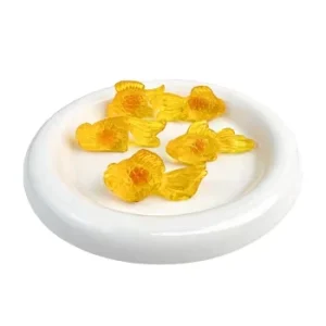 Fruit Jelly Candy Various Tastes Cube Fruit Soft Sweets Little Gold Fish Fruit Snacks