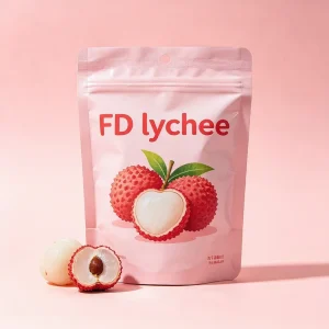 Fruit Products halal snack Private Label Freeze Dried Lychee OEM Free Design Custom Packaging Small Batch Verified Supplier