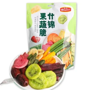 Fruit & Vegetable Snacks Baked Hard Texture 168g Bag