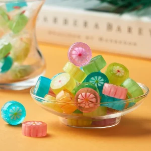 Fruity Flower Slice Hard Candy