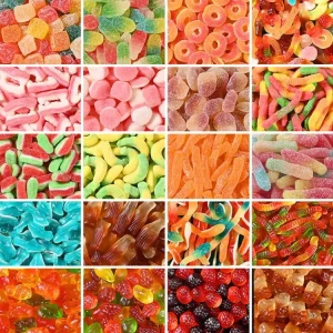 Fruity Multi Flavor Gummy Candy Bag China Custom Private Label Halal Certified 3D Sweet Sour Candy